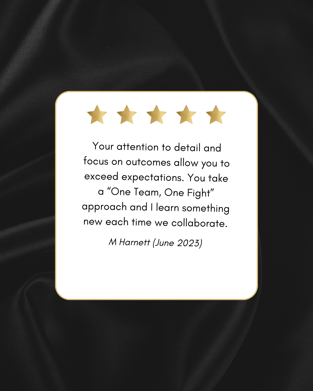 Customer Review